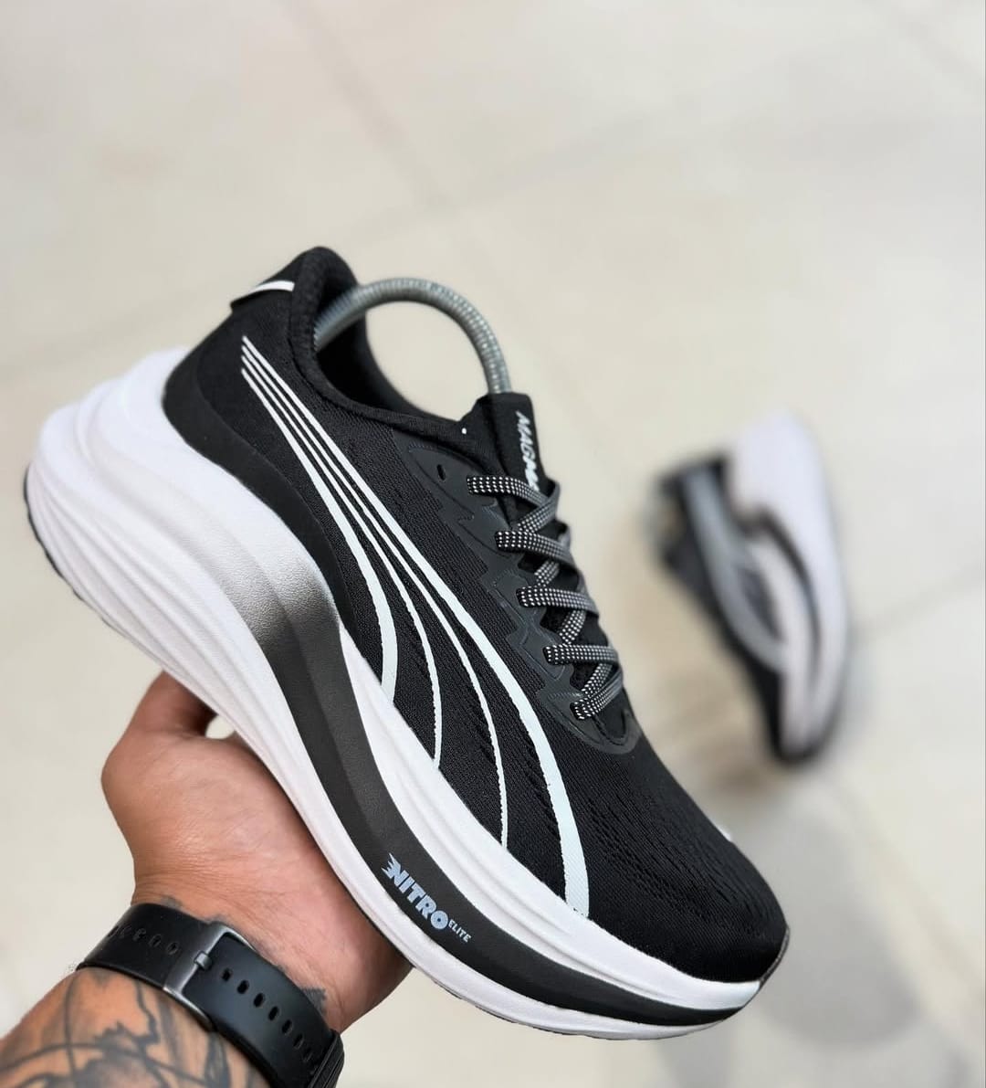 Puma MagMax Nitro Black White - Image 3