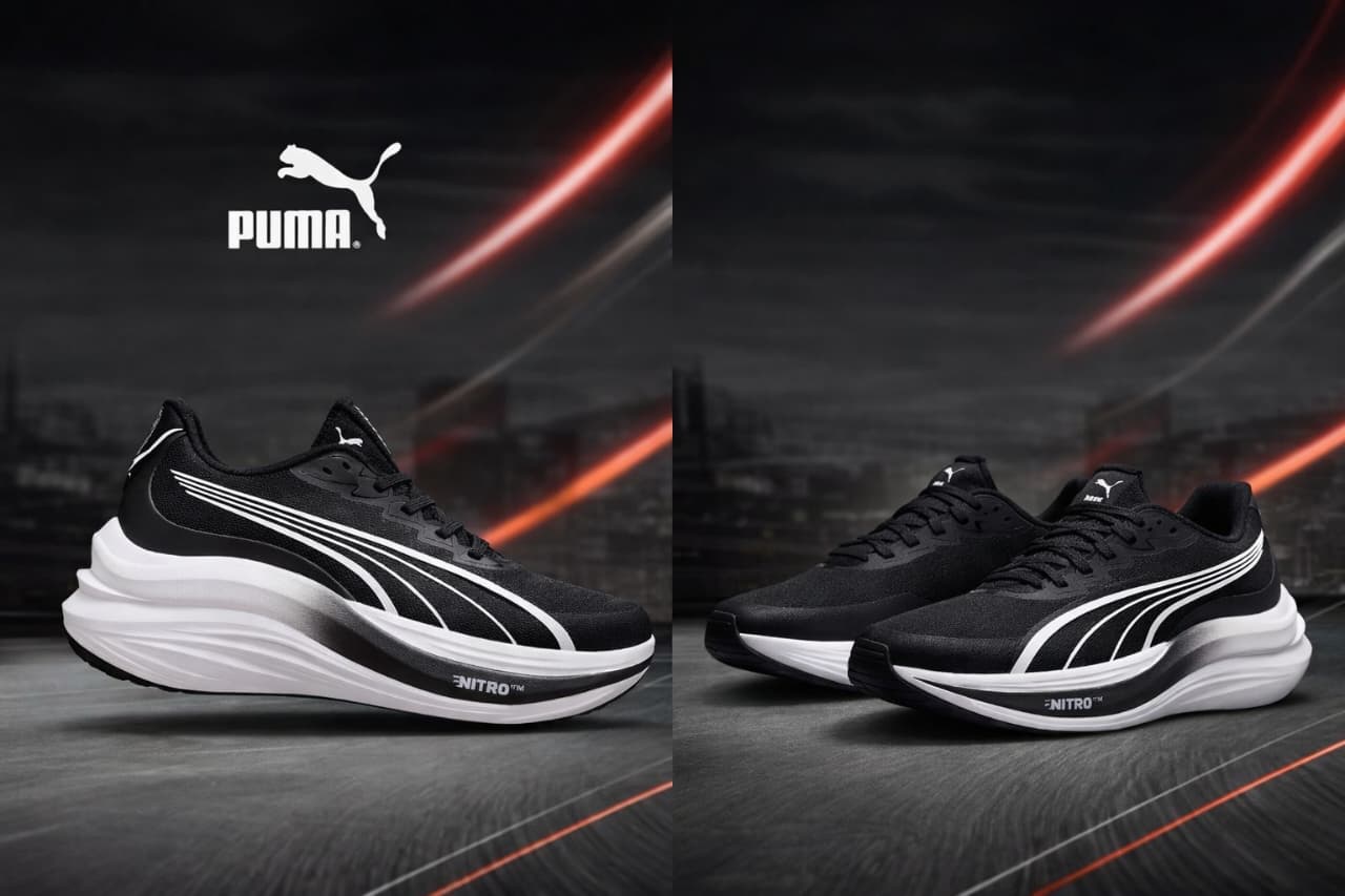 Puma MagMax Nitro Black White